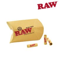 Raw Pre rolled 21 Slim Tips pillow pack available at Puffin Spot  Variety Carleton Place Ontario