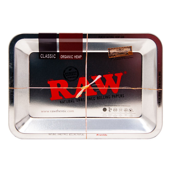 Raw Silver Mini Rolling Tray