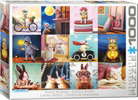 Funny Bunnies 1000 Piece puzzle - The Puffin Spot