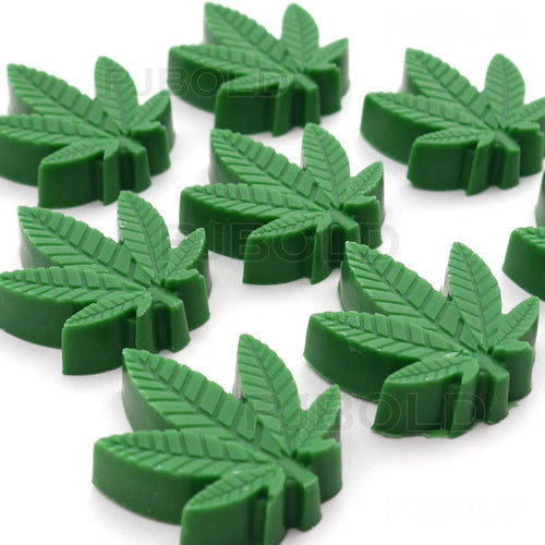Silicone Hemp Leaf Mold 3 Pack - Puffin Spot Variety