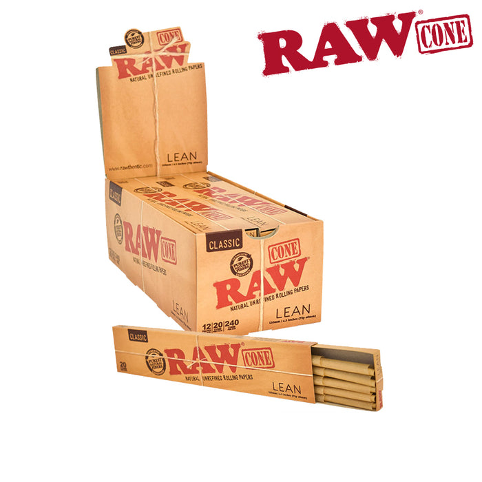 RAW pre rolled Cones Lean - Puffin Spot Variety